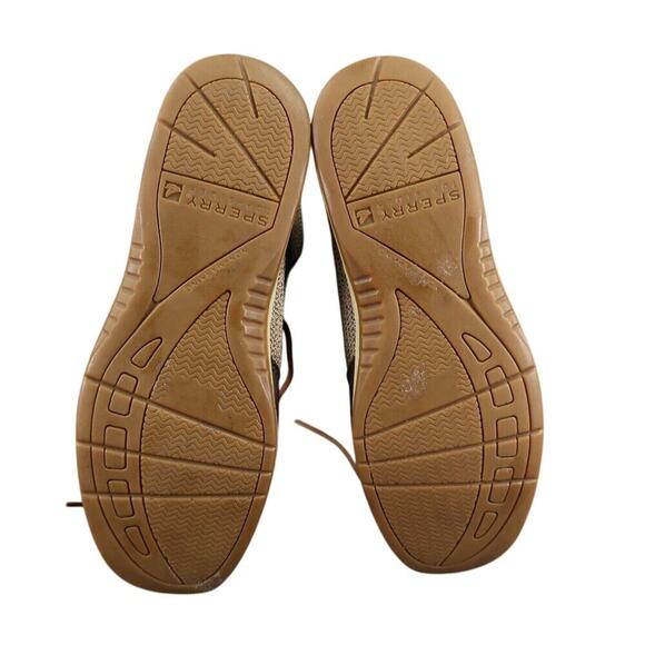 Sperry Shoes Womens 7.5 Boots Hikerfish Lace Up Moc Toe Leather Top Sider Brown - Picture 12 of 15